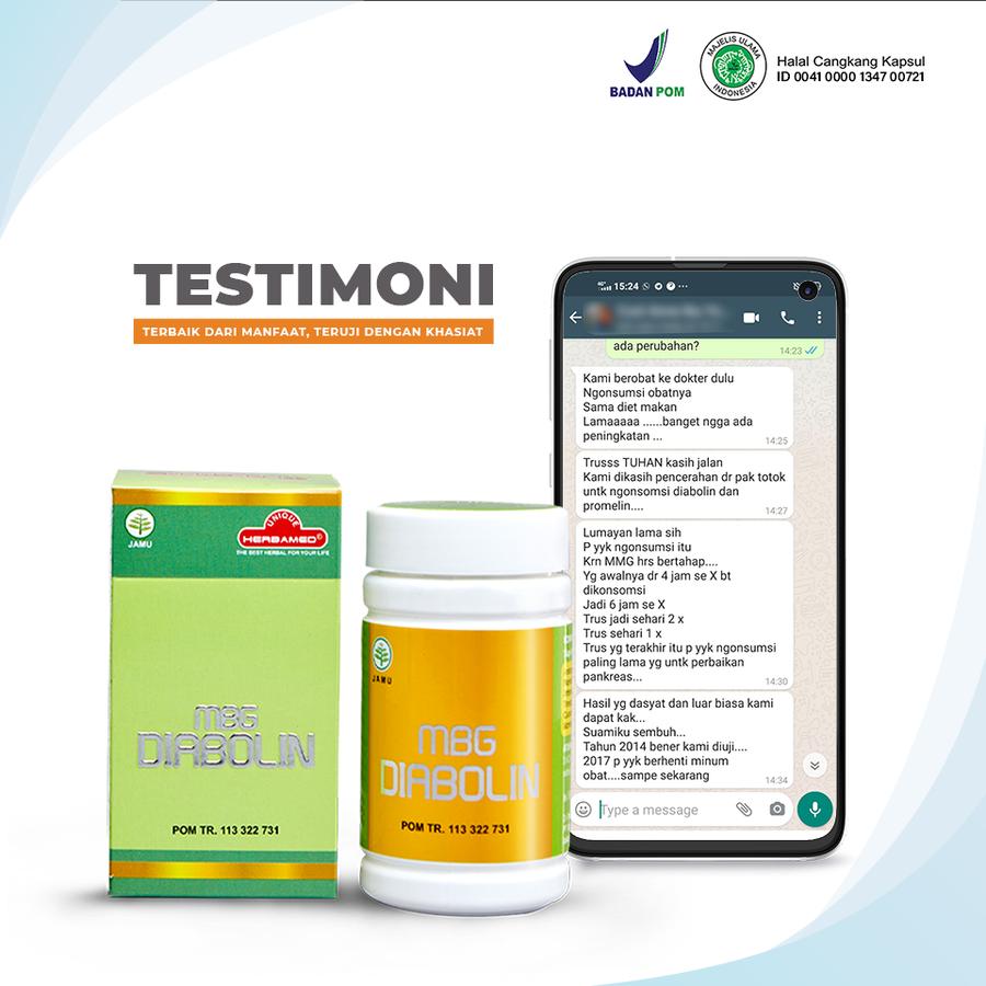 DIABOLIN for Diabetes • 30 Capsules • PT Unique Herbamed Indonesia - Image 4